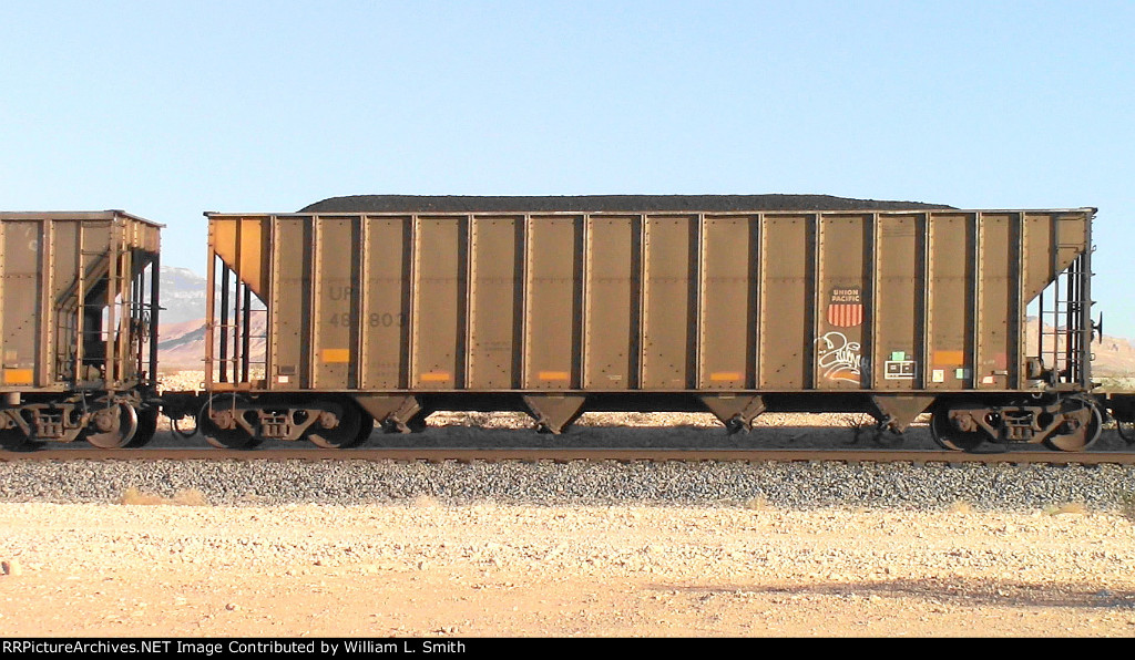 WB Loaded Coal Hooper Frt at Erie NV W-Pshr -39